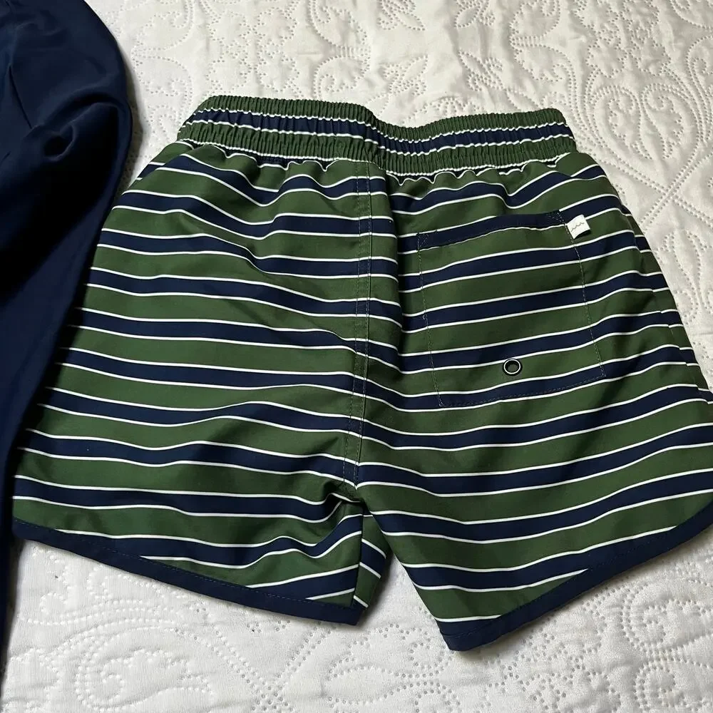 Minnow Boardies and Rash Guard Swim Set Size 7/8
